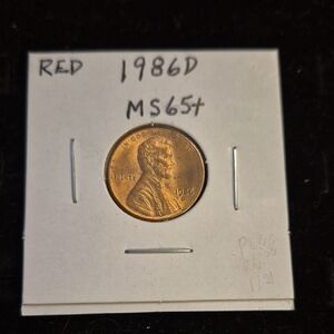 1986D MS65+ Penny